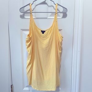 Torrid size 3 yellow tank
